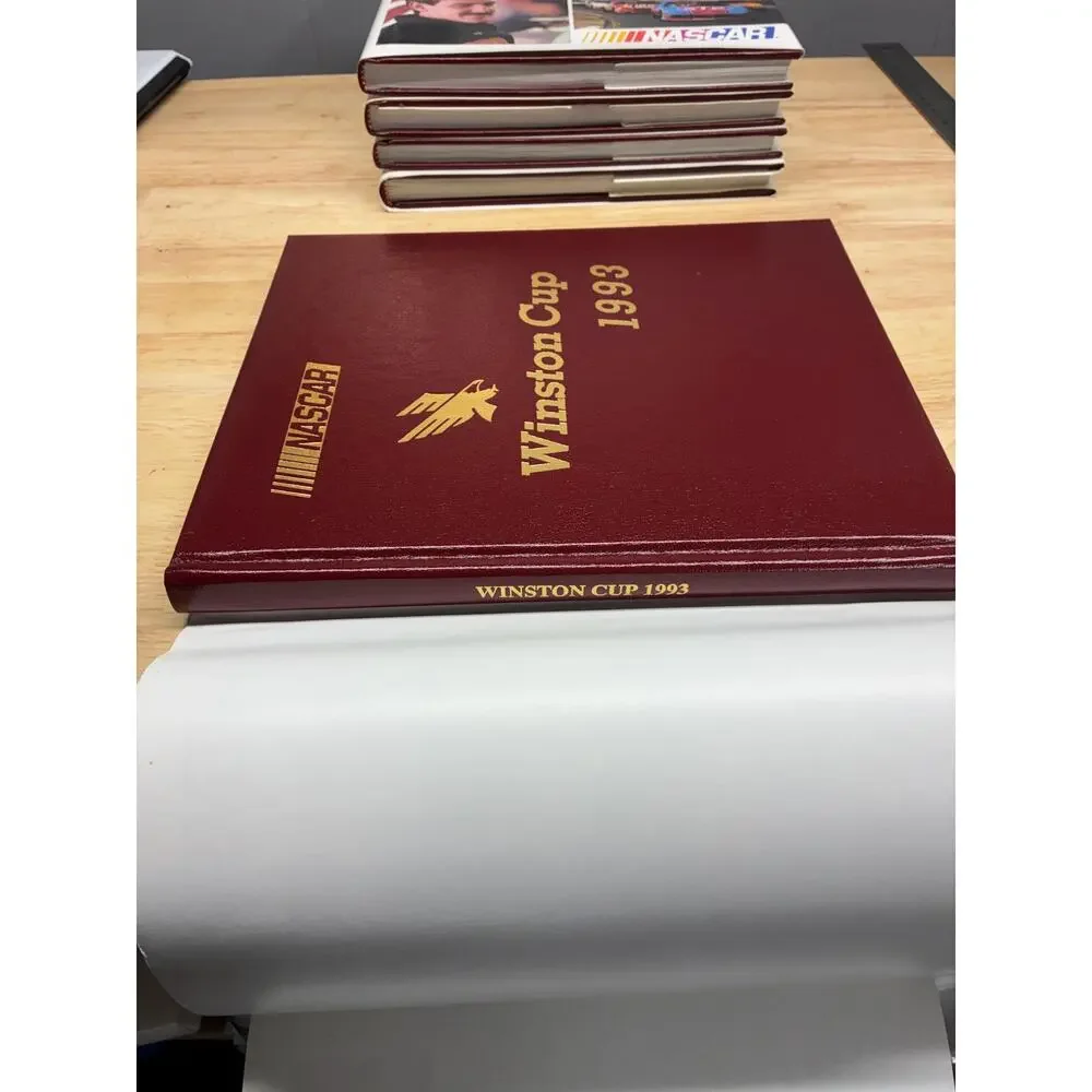 Vintage NASCAR Winston Cup Yearbook Collection 1989–1993 Complete 5 Volume